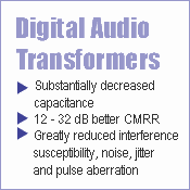 Digital Audio Transformers